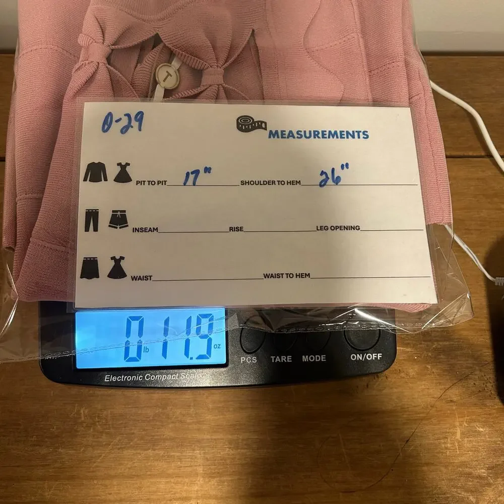 Ted Baker Pink Scalloped Blouse - Picture 10 of 10